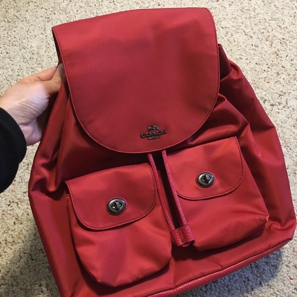 Coach Bags Brand New Coach Medium Nylon Backpack Poshmark